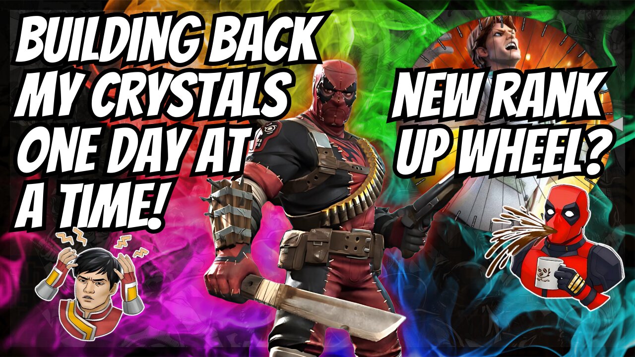 Building Back My Crystals | New Rank Up Wheel? | Content Till I Have A Titan!