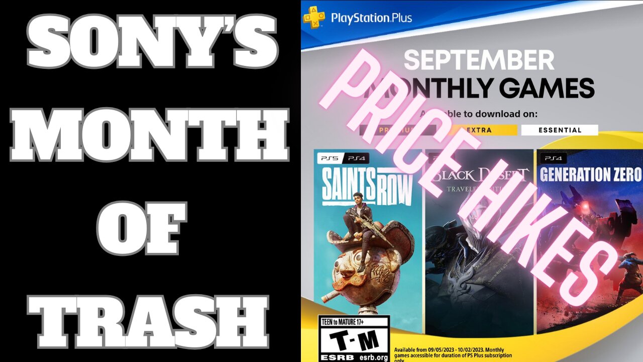 Bad Games & Price Hikes - Sony's September Love Letter to Their Fans