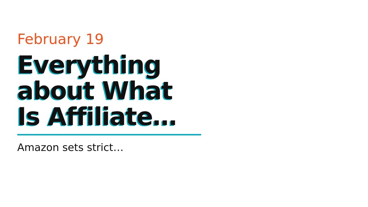 Everything about What Is Affiliate Marketing: How to Start in 4 Easy Steps