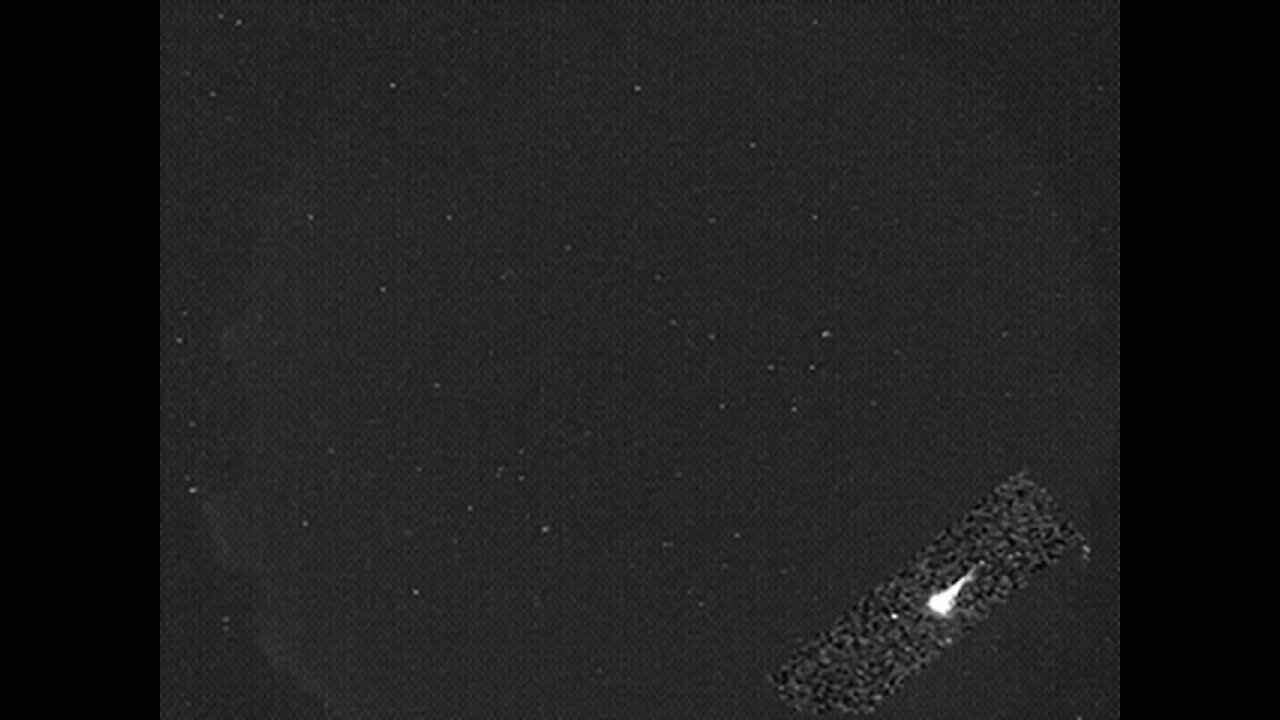 Space debris spotted darting across the Colorado night sky