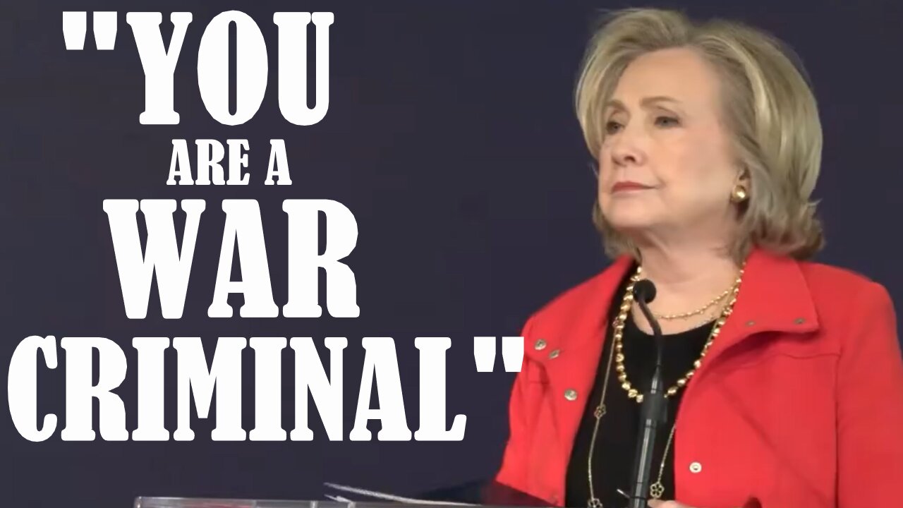 "YOU ARE A WAR CRIMINAL" Protester ANNIHILATES Hillary Clinton +Benghazi Recap