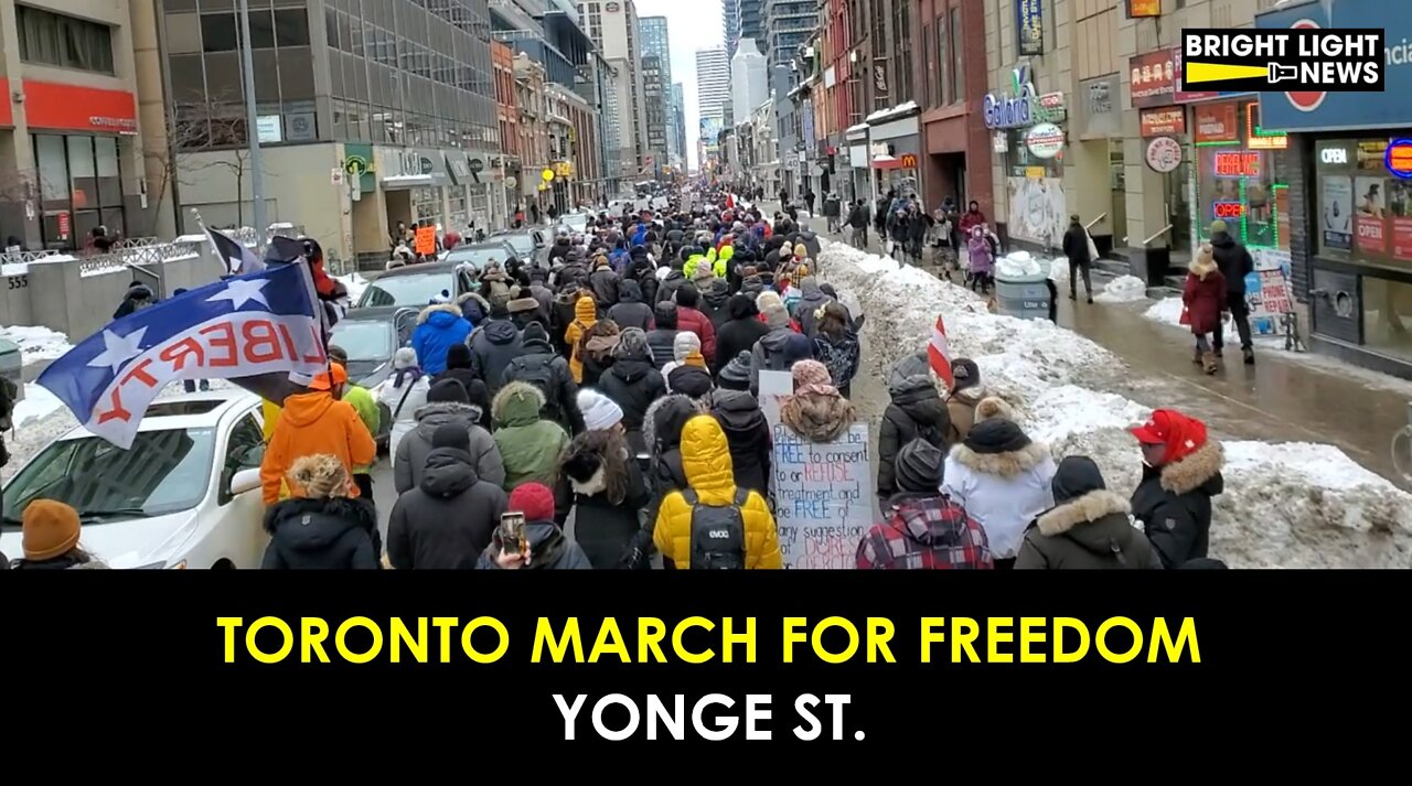 TORONTO MARCH FOR FREEDOM (YONGE ST.)