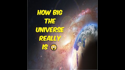 Imagine How Big The Universe is 🤯😲