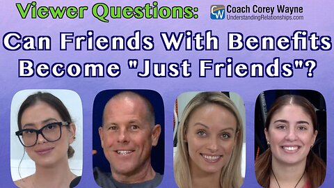 Can Friends With Benefits Become "Just Friends?"