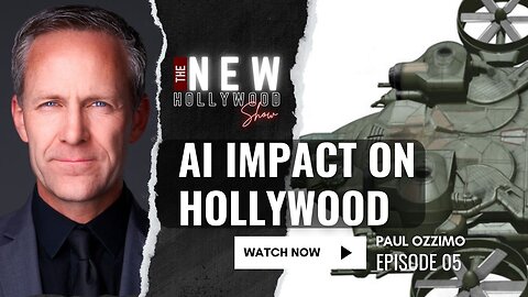 AI in Hollywood. Special guest SENIOR ART DIRECTOR & CONCEPT ARTIST, PAUL OZZIMO.