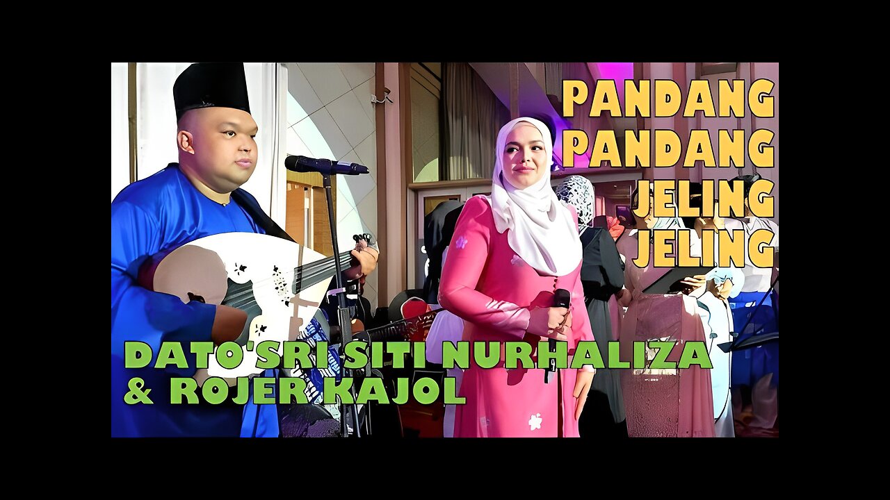 PANDANG-PANDANG JELING-JELING (INANG) cover by DATO' SRI SITI NURHALIZA ft ROJER KAJOL & GHAJMAS