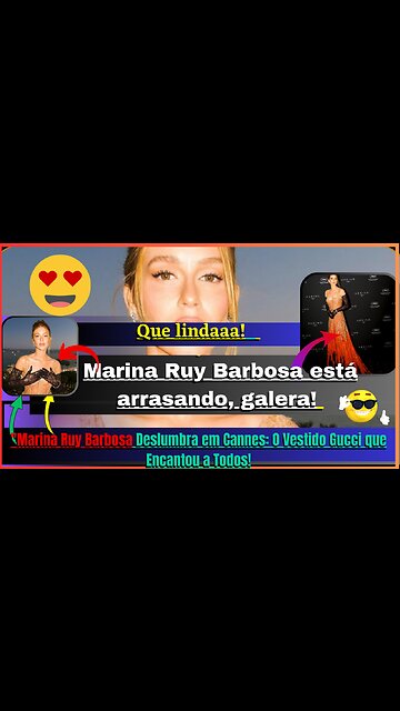 Nossa #marinaruybarbosa Arrasa em #cannes com Vestido Gucci Incrível Renda Atualizada na Moda Festa!
