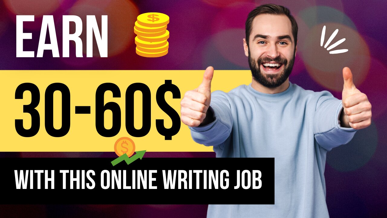 THIS ONLINE WRITING JOB PAYS BETWEEN $30 AND $60 PER HOUR (MAKE MONEY WORKING FROM HOME OR ANYWHERE)