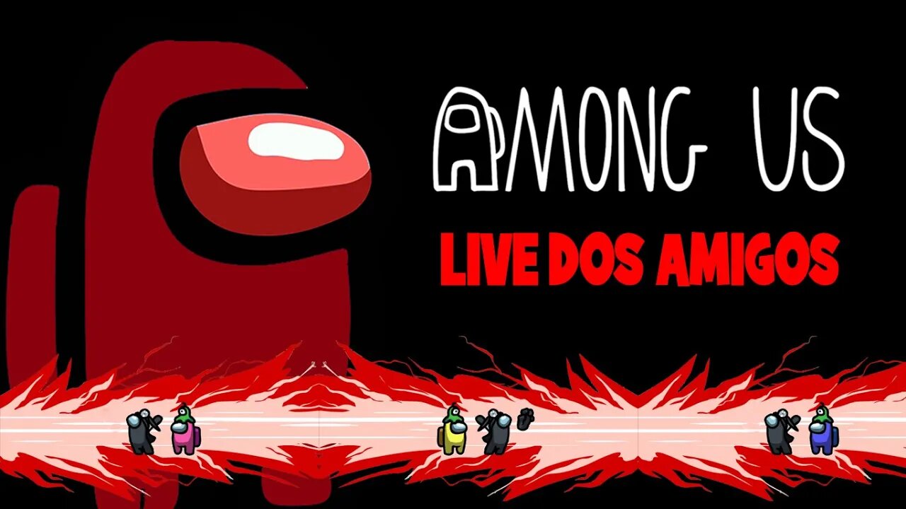 Among Us ao vivo com novos amigos que vieram do canal Nando Games Clássicos