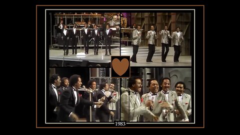 > Temptations+Four Tops • 1983 (Motown 25) Remembering Great Songs | Voices