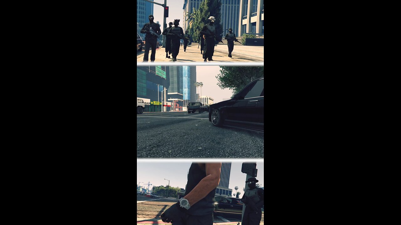 GTA Cinematic Moving thru the streets of Los Santos #Gtagameplay