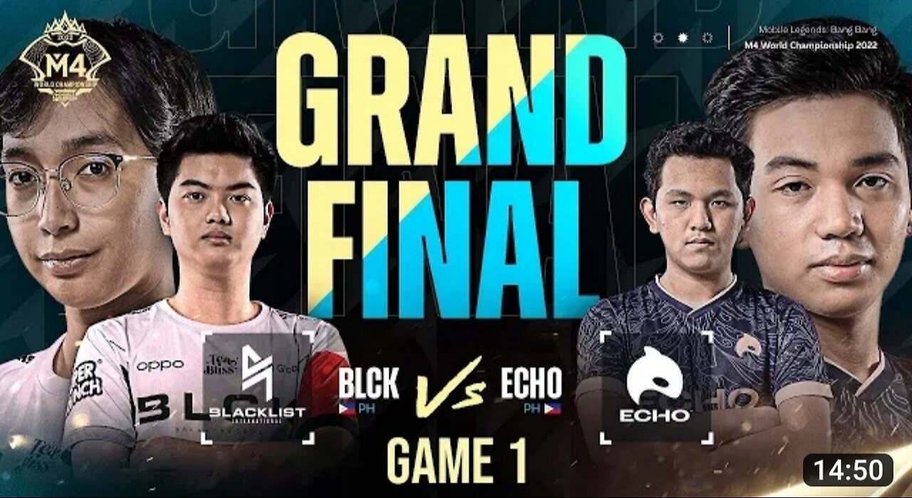 ECHO VS BLACKLIST GAME 1 M4 GRAND FINALS || MOBILE LEGENDS