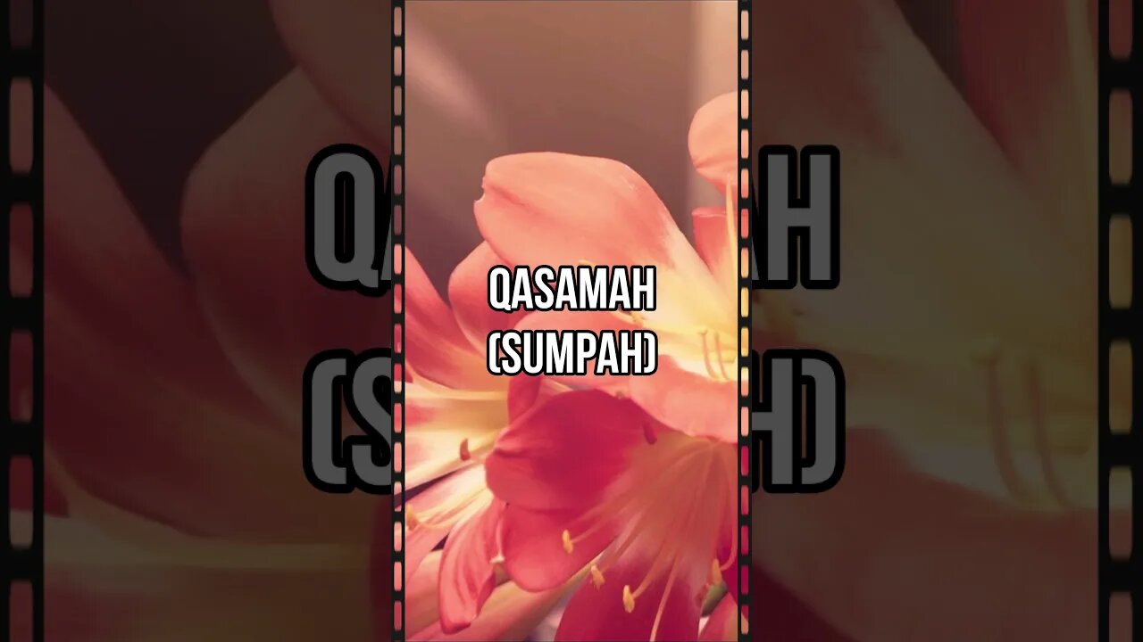 Qasamah (sumpah)