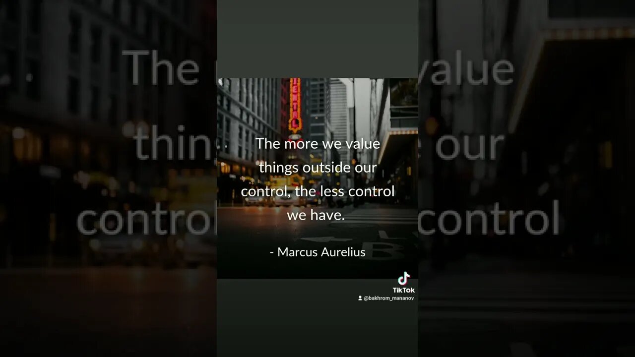 #thoughts #control