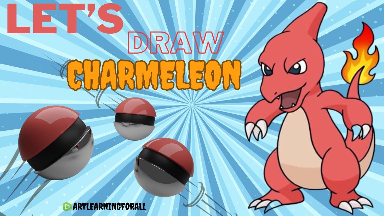 Master the Art of Drawing Charmeleon! 🔥🎨