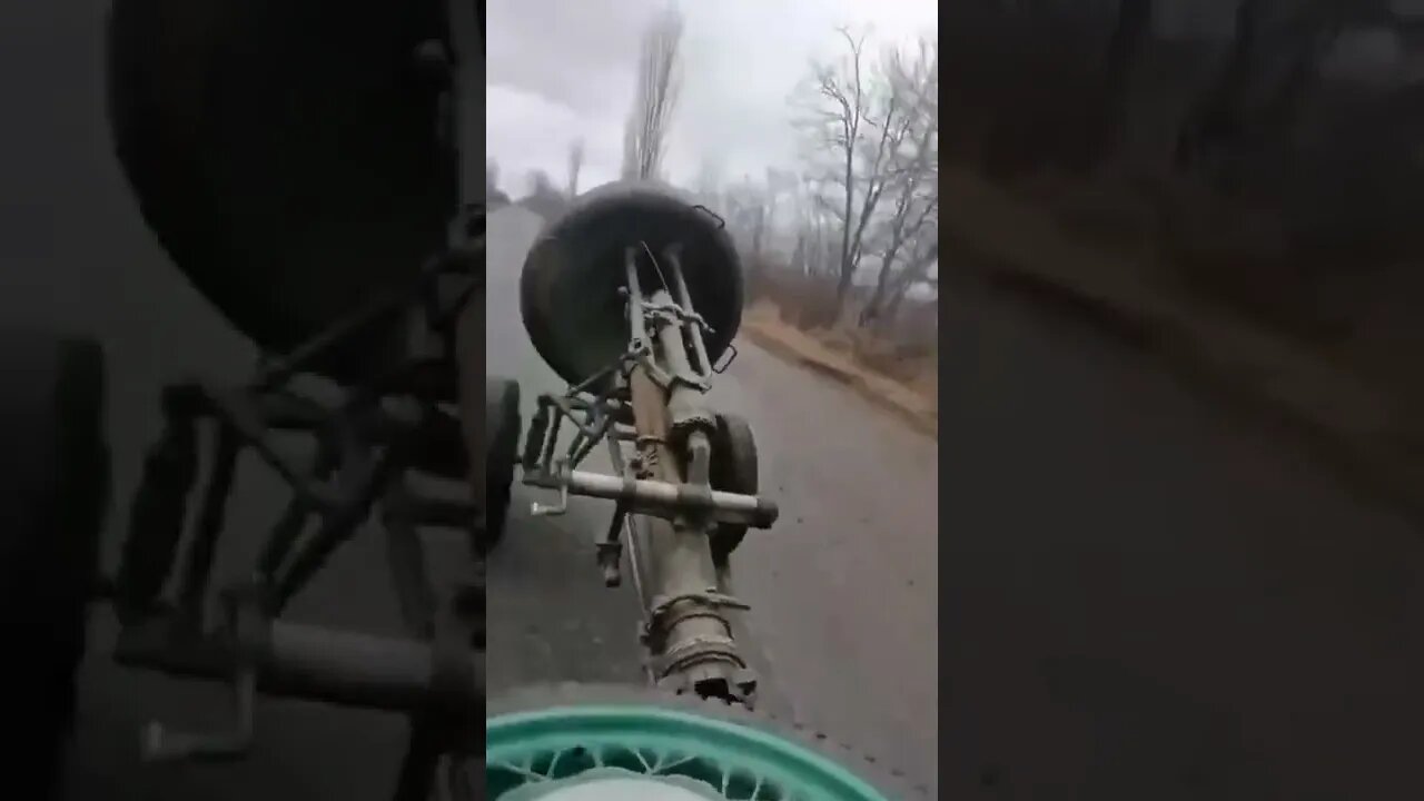 Ничего необычного, просто украинцы спиздили миномет. До цыган еще далеко, конечно.