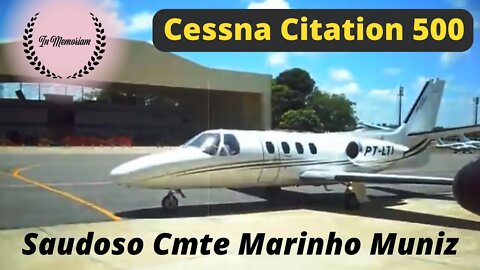 Cessna Citation 500 - Voo de Translado #aviação #avião #cessna