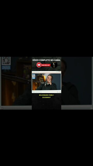 BOLSONARO FUMA 1 ESCONDIDO? #shorts #flowpodcast #bolsonaro #jairbolsonaro