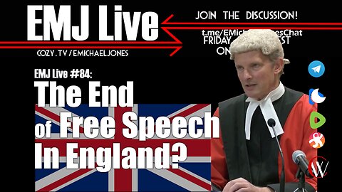 EMJ Live 84: The End of Free Speech in England?