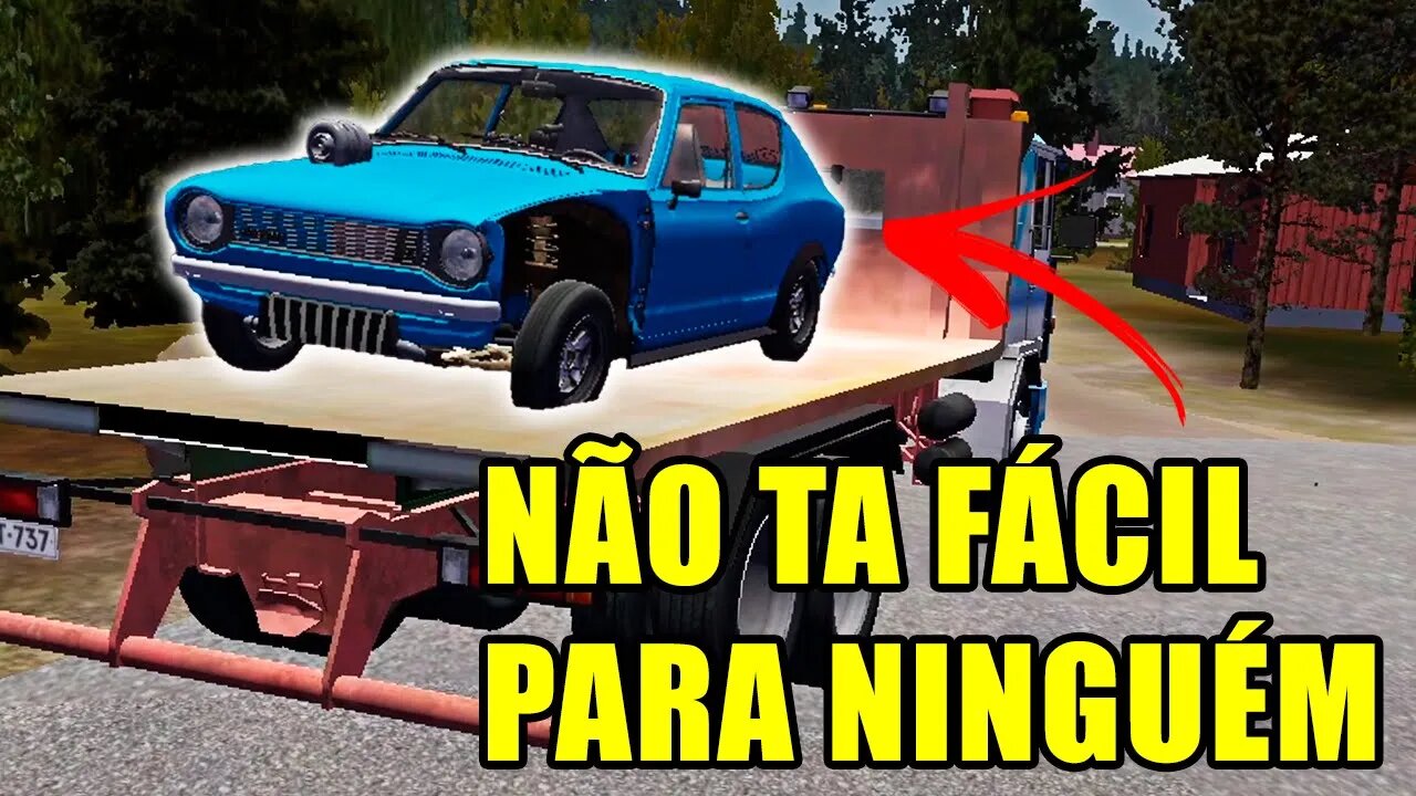 Satsuma teve que andar de guincho - My Summer Car