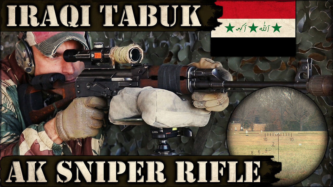 Iraqi Tabuk AK Sniper Rifle - 7.62x39 Sub MOA Madness!