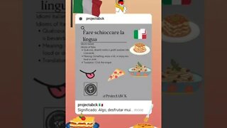 🇮🇹 Italian idioms