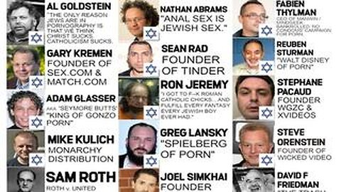 Hollywood and Pornography founded & controlled by Jews