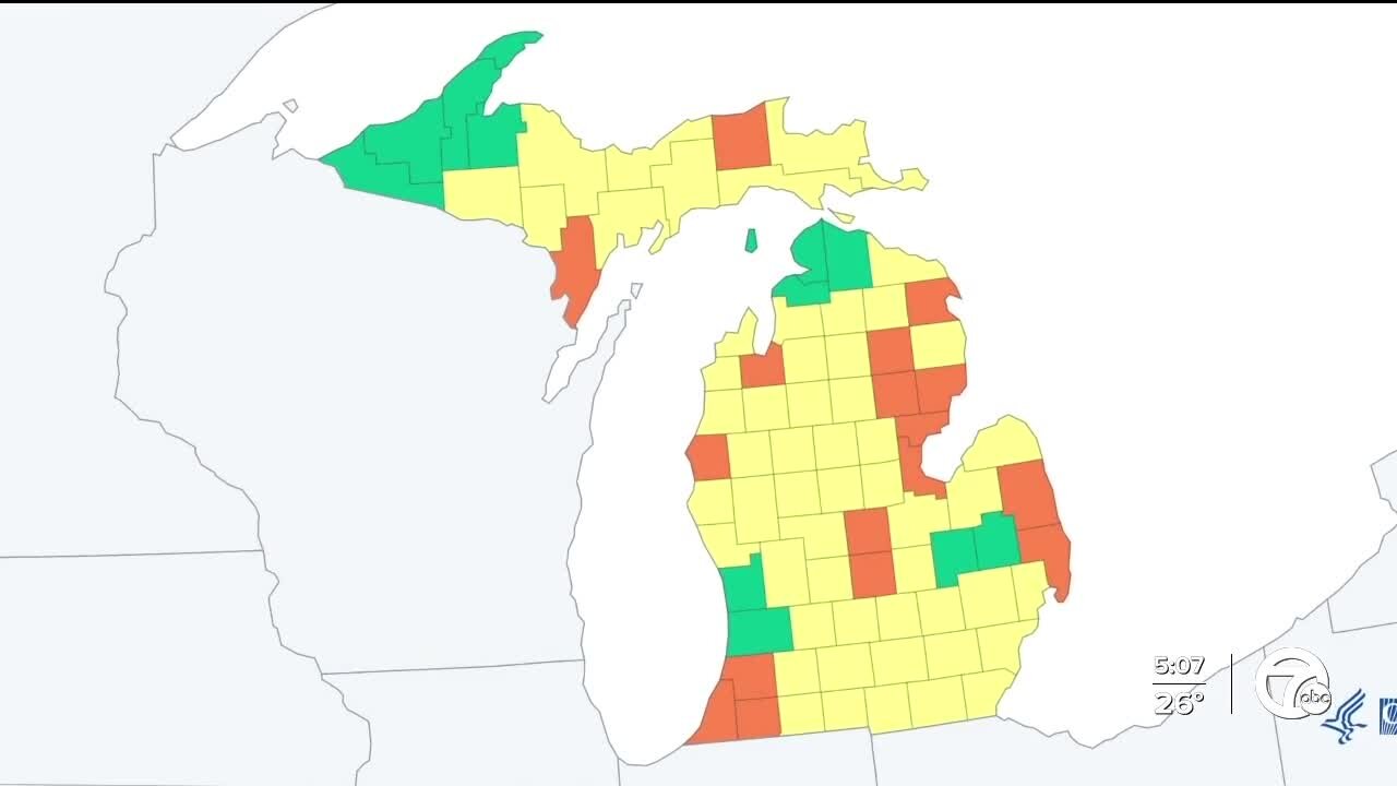 Here's where Michigan stands in new CDC mask guidelines