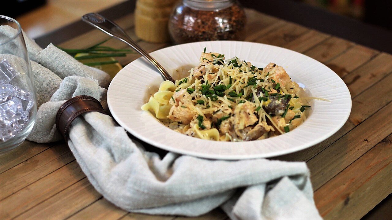 Mouthwatering Salmon Stroganoff Recipe