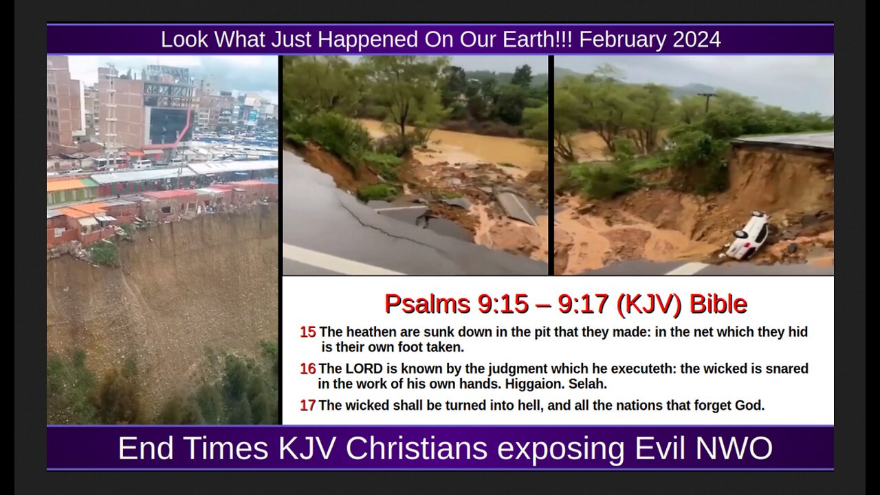 Look What Just Happened On Our Earth!!! February 2024