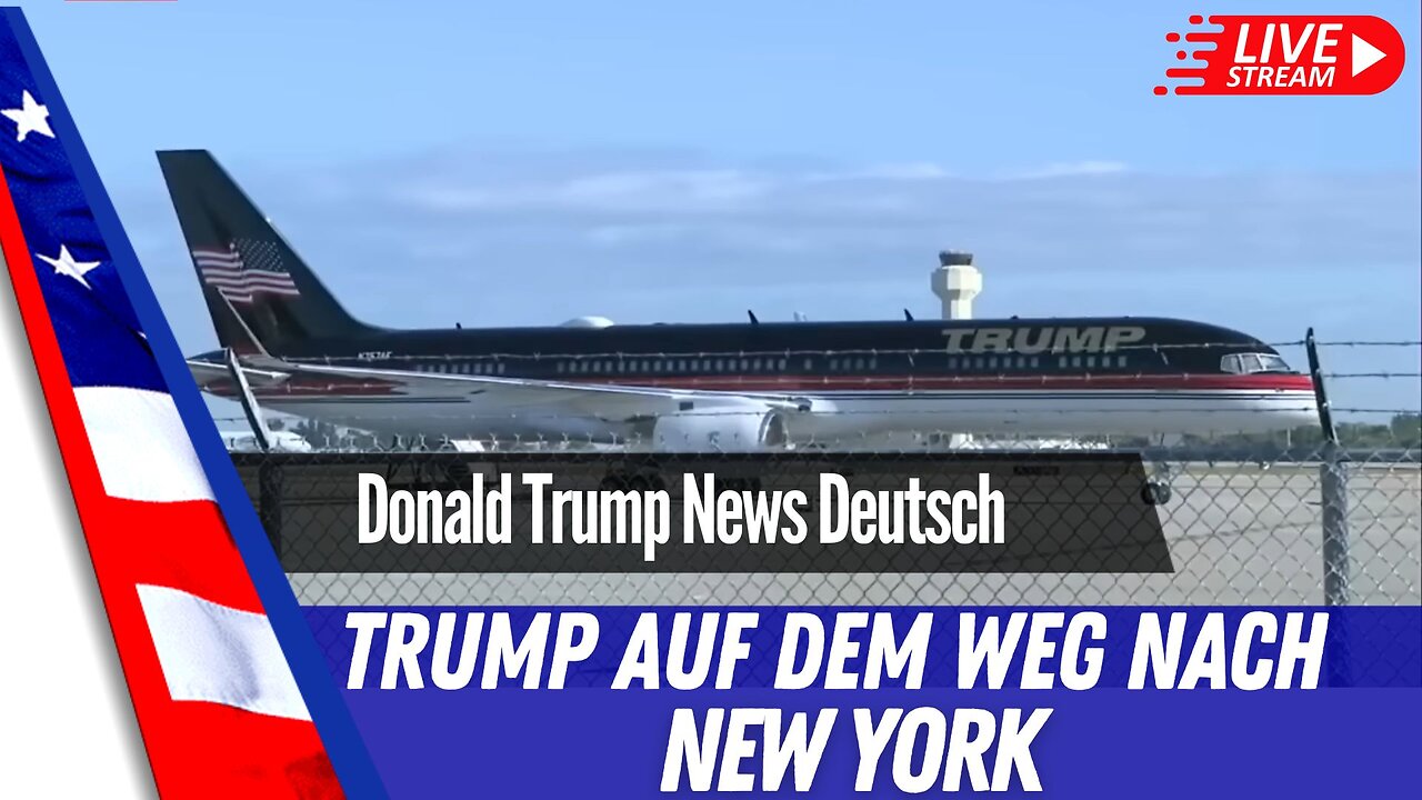 LIVE Trump - Auf dem Weg nach Manhattan.