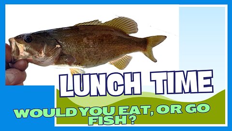 Lunch Break Fishing. Episode 1