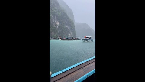A rainy day in Phi Phi Islands