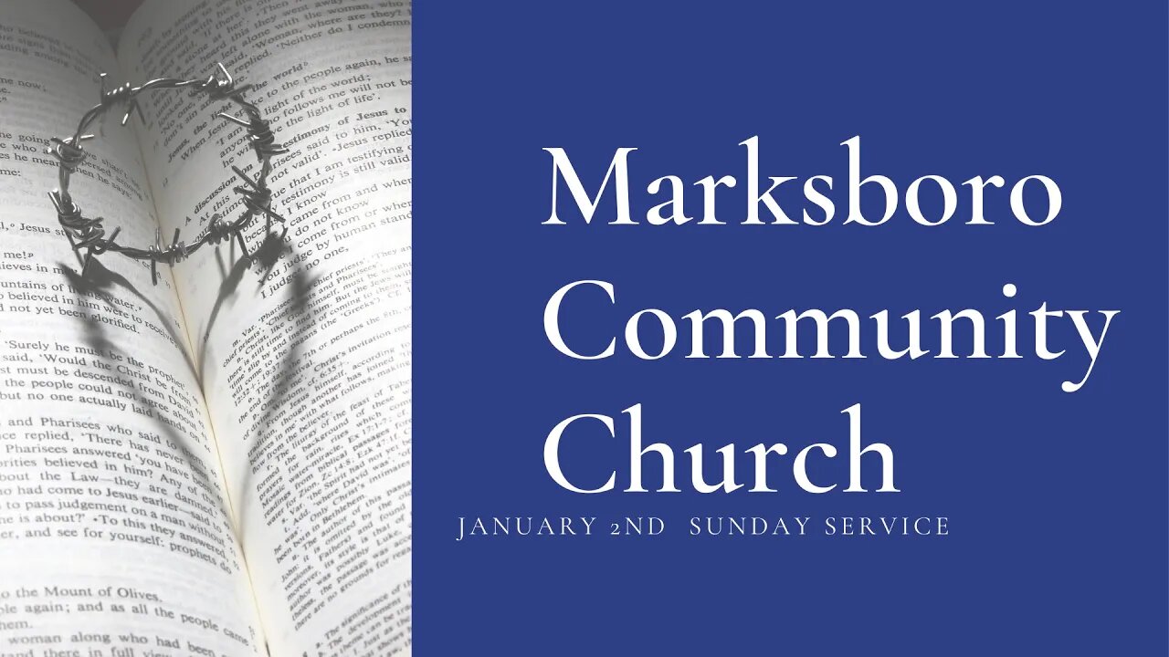 MCC January 2nd Service Part 1