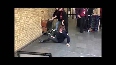 Man Attempts to Enter Hogwarts in London