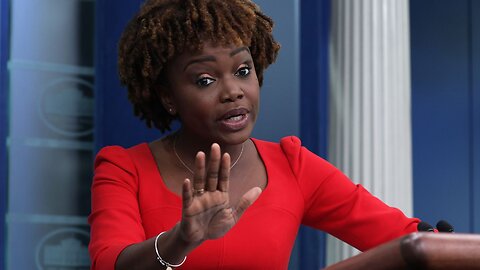 White House Briefing Room Goes Haywire - Chaos As Karine Jean-Pierre Roasted