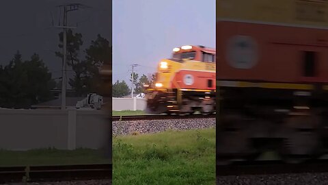Florida East Coast Railway FEC-206 at Daytona Beach July 15 2023 #railfanrob #fec206