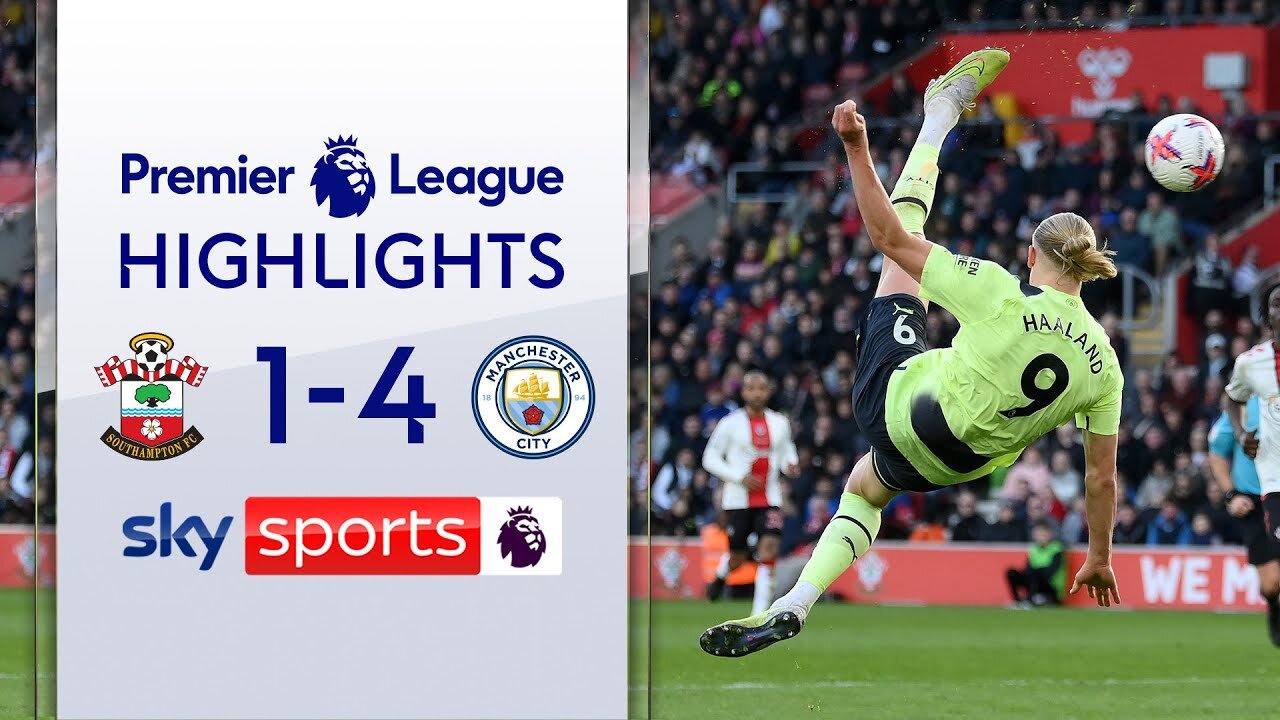 HIGHLIGHTS! Southampton 1-4 Man City | HAALAND DOUBLE AND RECORD-BREAKING DE BRUYNE INSPIRE WIN