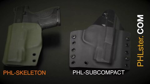 M&P SHIELD PHL-SKELETON CUSTOM KYDEX IWB HOLSTER (INITIAL IMPRESSIONS)