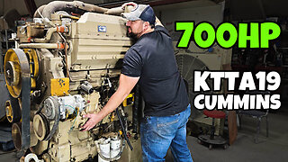 This LEGENDARY KTTA19 Cummins Will Power The BEAST!