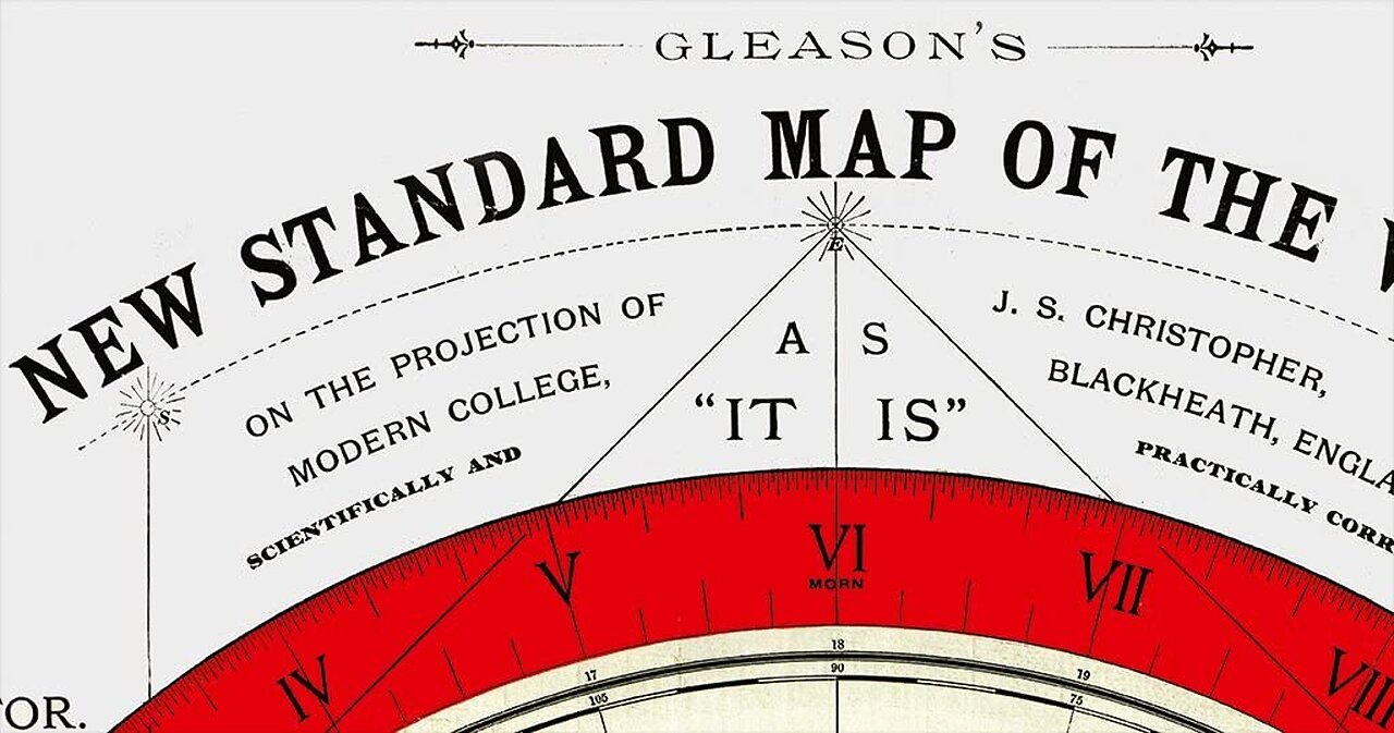 Flat Earth Map vs Glober's