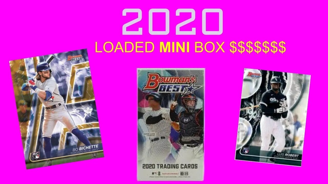 IS THIS THE BEST MINI BOX OF ALL TIME!?!?!?!!? 2020 Bowman's Best Mini Box