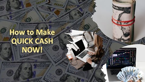 How to Make QUICK CASH NOW!🤑 This Video SHOWS You THREE Ways ANYONE Can Make $$$ in Their Spare Time