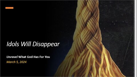 Idols Will Disappear (Mar 5, 2024)