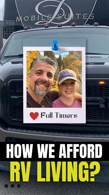 How We Afford Full-Time RV Living 💰 #rvlifestyle #rvliving #glamping