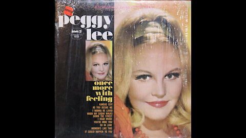 Peggy Lee - Once More With Feeling [Complete LP]