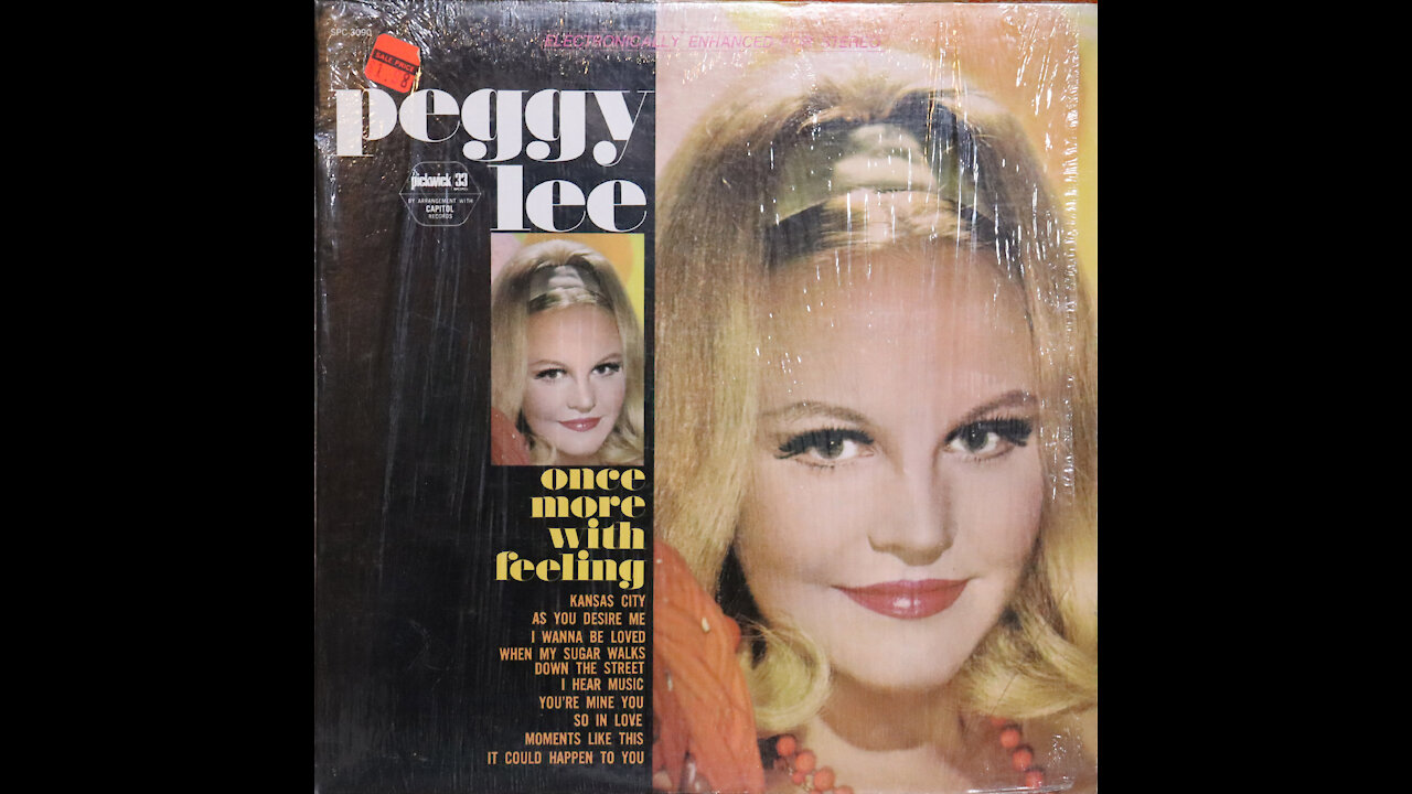 Peggy Lee - Once More With Feeling [Complete LP]