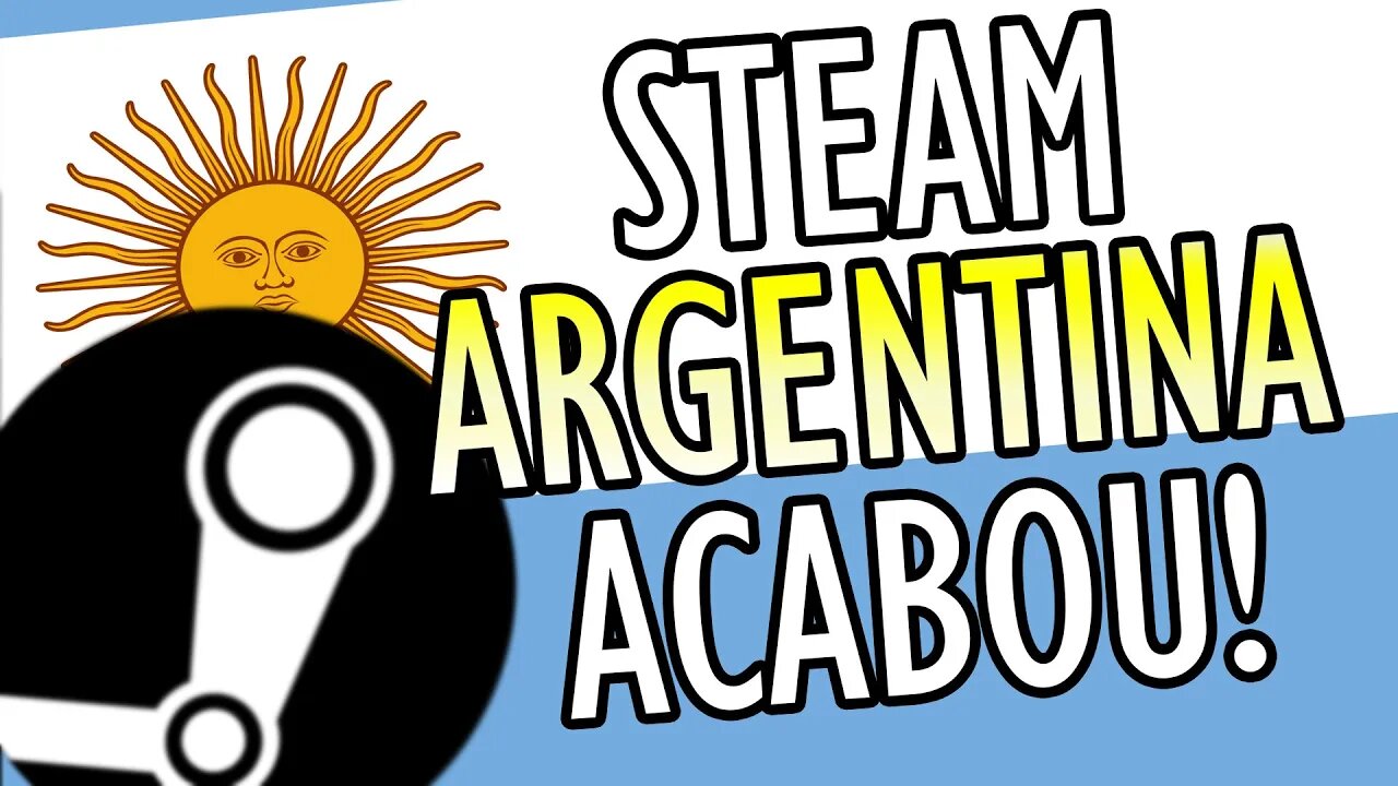 ESSE É O FIM da STEAM ARGENTINA!! A nova MOEDA da ARGENTINA será o DÓLAR na STEAM!! ENTENDA