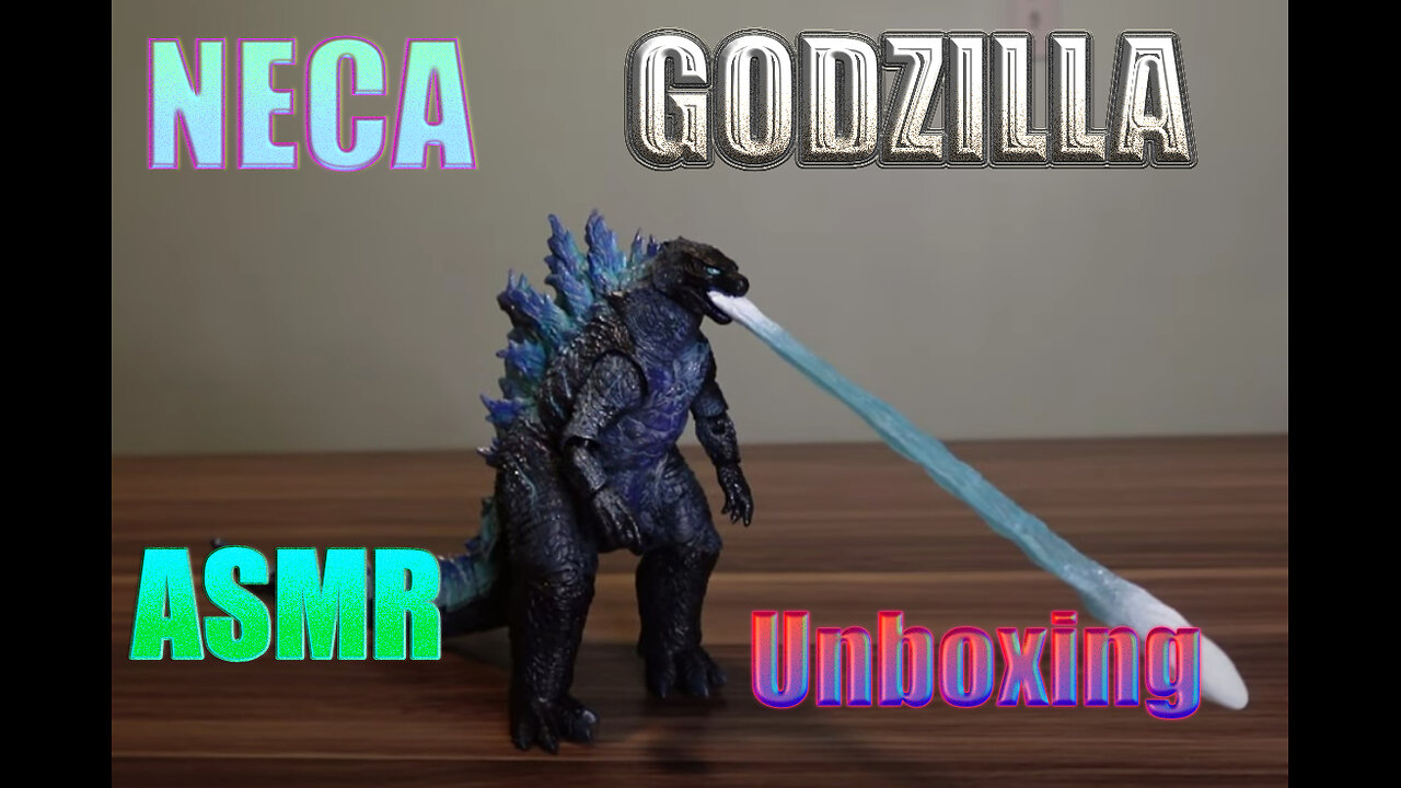 ASMR Unboxing: Godzilla King of The Monsters NECA Action Figure