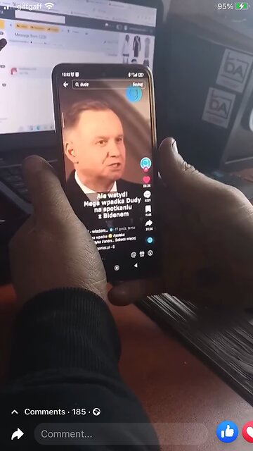 In polish 🇵🇱:President Duda : thanks to bravery of Russian soldiers Ukraine survived ?🧐